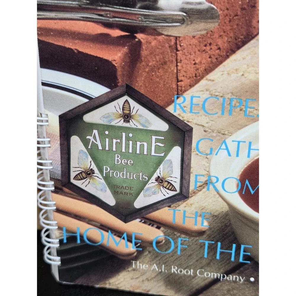 The A.I. Root Company‎ Honey Cook Book Cookbook 1991 Vintage Spiral Very Rare